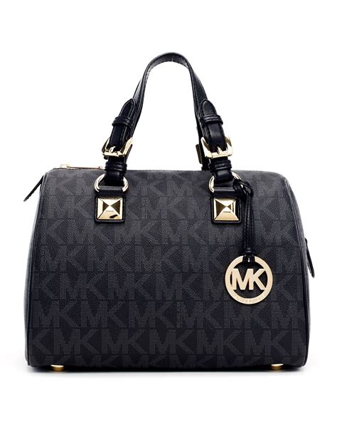 michael kors beckett satchel black|Michael Kors grayson satchel black.